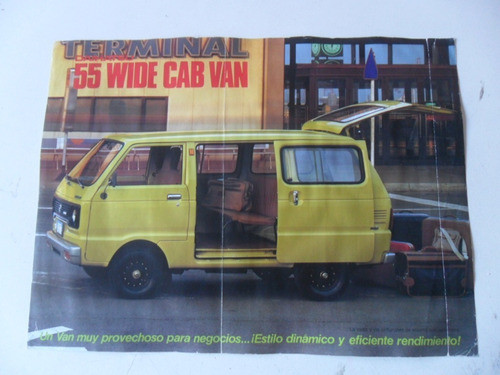 Folleto Daihatsu Catalogo 55 Wide Cab Van Pan Lactal Antiguo 0