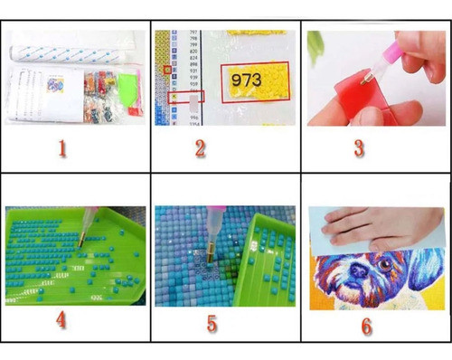 Kit Tela E Quadro Para Bordar Diamantes em Mosaico sal.dali 1
