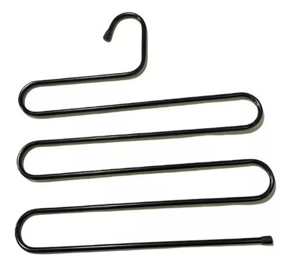 Percha Para 5 Pantalones Antideslizante Metal Reforzada 1