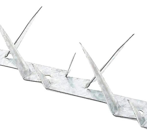Pinchos 10 Púas De Seguridad Para Muro Acero Galv - 12,5mts 1