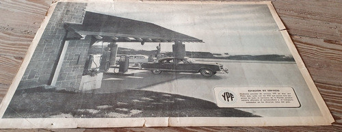 Ypf Afiche Original Mar Del Plata 1950 Papel 53x37cm 60023 1