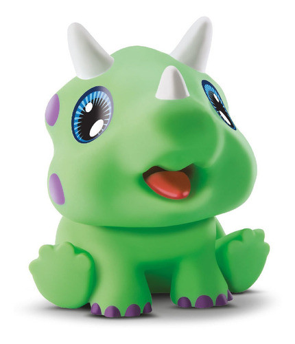 Boneco Vinil Macio Dinossauro Sauro Baby - Bee Toys 0