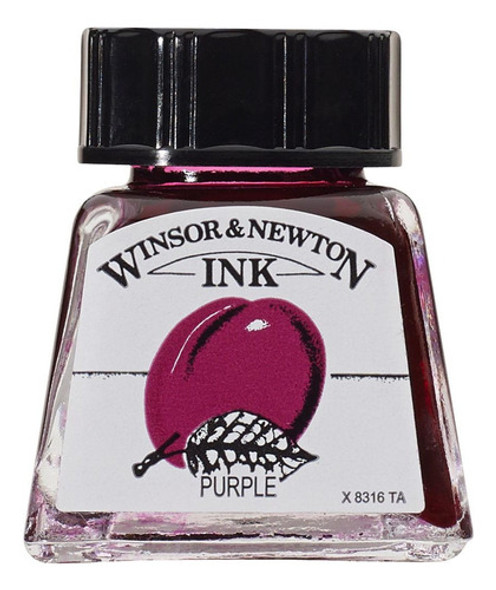 Tinta Para Desenho Winsor & Newton 14ml Purple 0