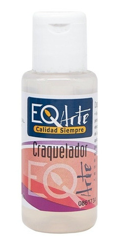 Craquelador 1 Componente X 50 Cc. Marca Eqarte Eq Craft 1