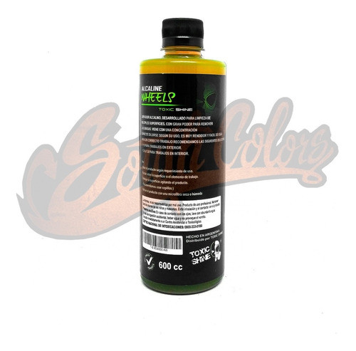 Alcaline Wheels Limpìador En Gel Apc Toxic Shine Southcolors 1