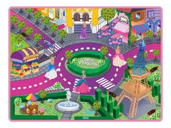 Playmat Princesas Alfombra Y Muñeca Ditoys 2032. 0