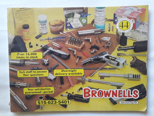 Brownells Catalog N°44 1991 1992 Accesorios Armas Repuestos 0