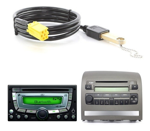 Cable Usb Para Stereo Fiat Connect Y Ford My Connection 1
