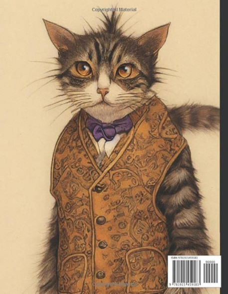 Book : Cats In Cardigans And Other Attire Original Design.. 1