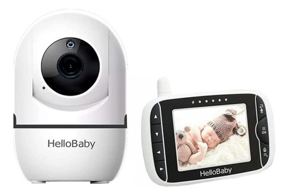 Babá Eletrônica Hellobaby Hb65 Monitor Vídeo Tela 3,2 Pol. 1