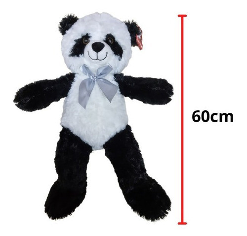 Peluche Oso Panda Mediano 60cm 1601 D 1