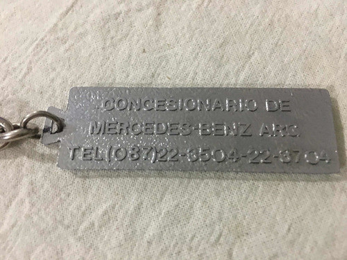 Llavero Concesionario Mercedes Benz Nort Diésel Sa Salta 1