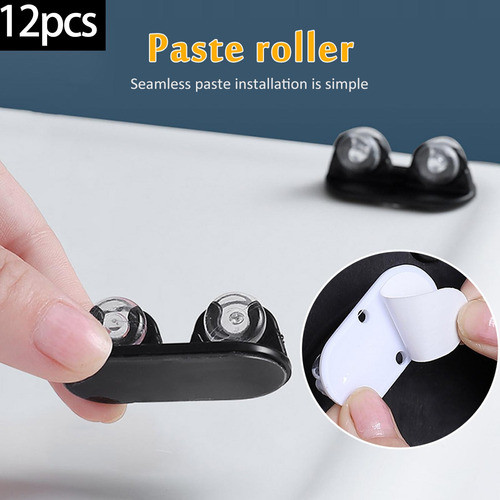 3 Rodízios Adesivos, Rodízios Não Giratórios, Polia De 1