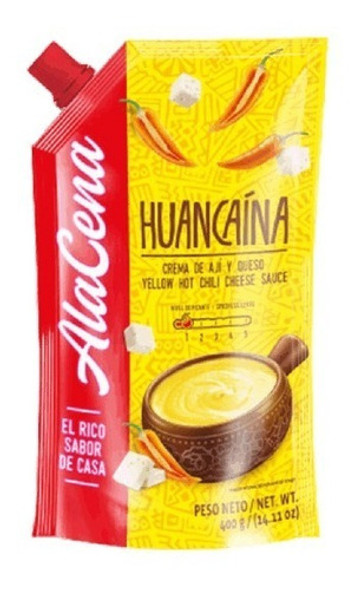 Huancaina Crema De Aji Y Queso Alacena 400g Import De Peru 0