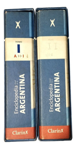 Enciclopedia Visual De La Argentina En 2 Tomos Clarin A A Z 1