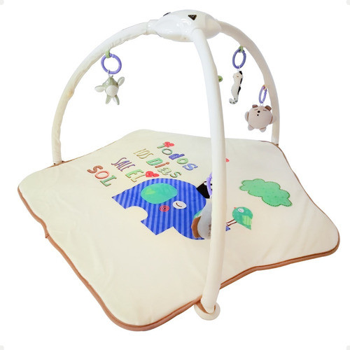 Gimnasio Didáctico Bebe Super Soft Proyector Luz Y Música 0