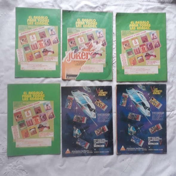 Lote 6 Revistas Invasion Extraterrestre Editorial Abril 1