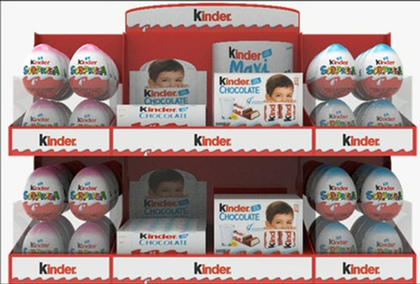 Kit Kinder Exhibidor Kiosquero Kiosco + Chocolates Kinder 0