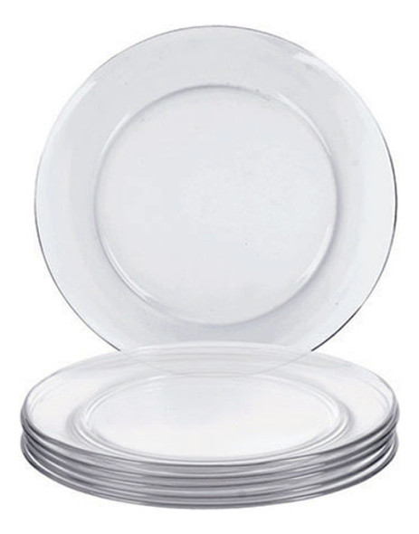 Plato Astral Llano 26 Cm. Duralex Kit X 6 Goldsky 0