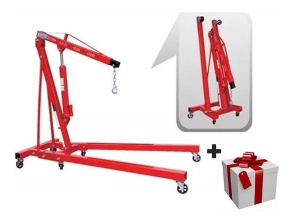 Guinche Grua Pluma Indus 2 Toneladas Plegable Para Motor Tyt 1