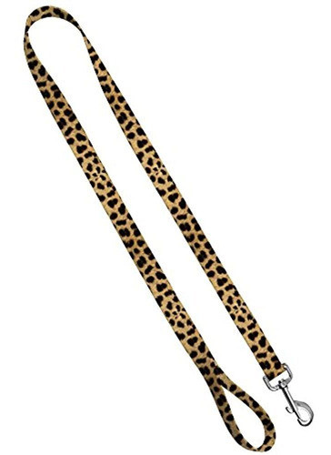 Lindo Collar Y Correa Para Perros Con Estampado Animal - Col 0