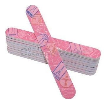 Sai - 10 Pc Doble Cara Uñas Manicura Belleza Archivo Tablero 1