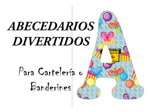Abcedario Imprimible Personalizado Digital P/fiestas/cumple 1