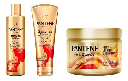 Shampoo Pantene Miracle Rizos Definidos 270ml Y Aco 170ml 0