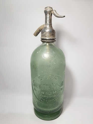 Antiguo Sifón Salvador Morón Pico No Coincidente Mag 56417 0