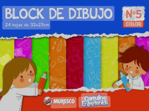 Lote 3 Block Dibujo N5 Marca: Muresco 24 H Color 1