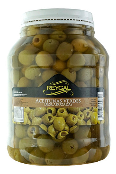 Aceitunas Verdes Descarozadas Reygal N°1 Premium - 2 Kg 0 Aceitunas Verdes Descarozadas Reygal N°1 Premium - 2 Kg 0