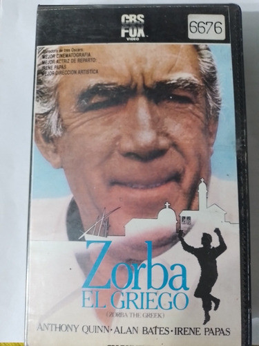 Película Original En Vhs Zorba El Griego 0