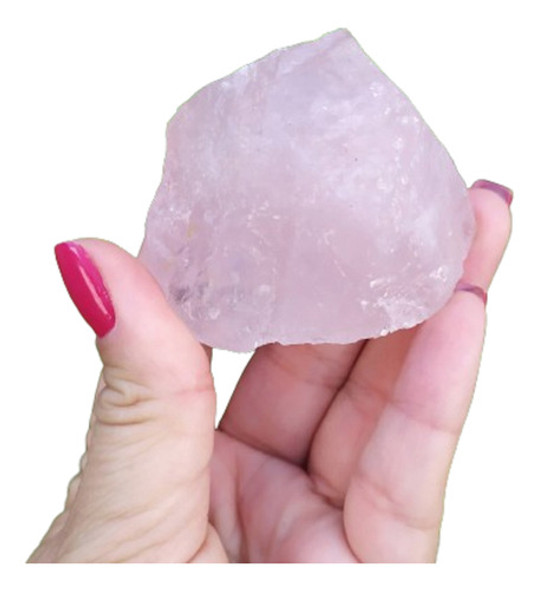 Pedra Bruta Quartzo Rosa M / Cristal 0