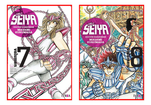 Combo Saint Seiya Ed. Kanzenban 7 Y 8 - Manga - Ivrea 0