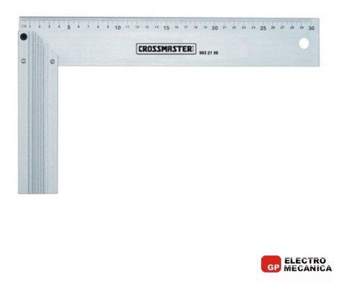 Escuadra Profesional Aluminio Crossmaster 12  300 Mm 1
