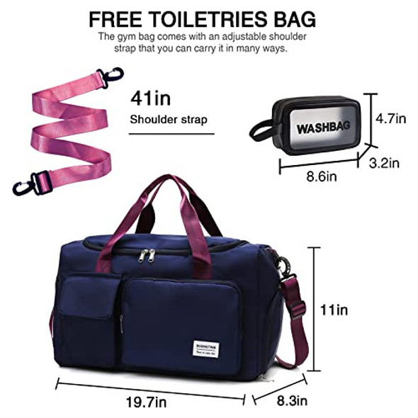 Bolso Deportivo Compartimento P/zapatos, Bolsillo Humedo_27 1