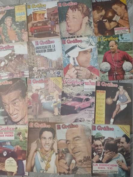 Lote 16 Revistas * El Grafico * Diferentes - Del Año 1965 0