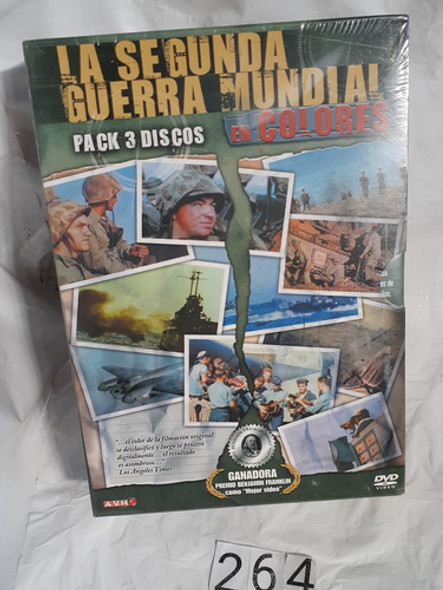 La Segunda Guerra Mundial En Colores 3 Dvd Originales Pack 0