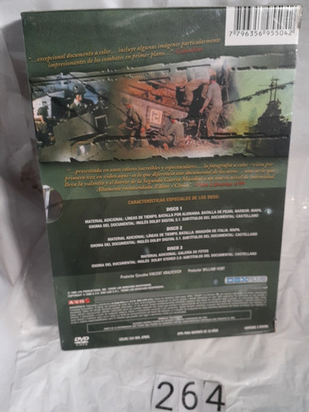 La Segunda Guerra Mundial En Colores 3 Dvd Originales Pack 1