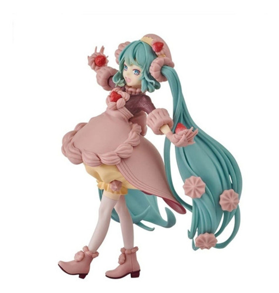 Hatsune Miku Figura Strawberry Chocolate Original Anime 1