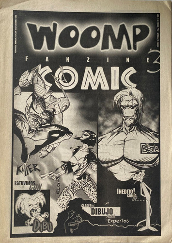 Woomp Fanzine Nª 3, Comic, 16 Pág, 1996, Cr03b2 0