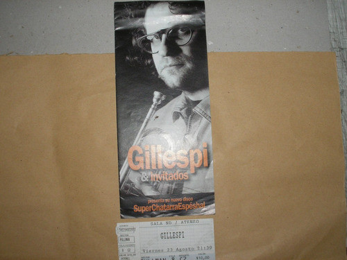 Gillespie...(entrada Y Programa En El N/d Ateneo..2002) 0