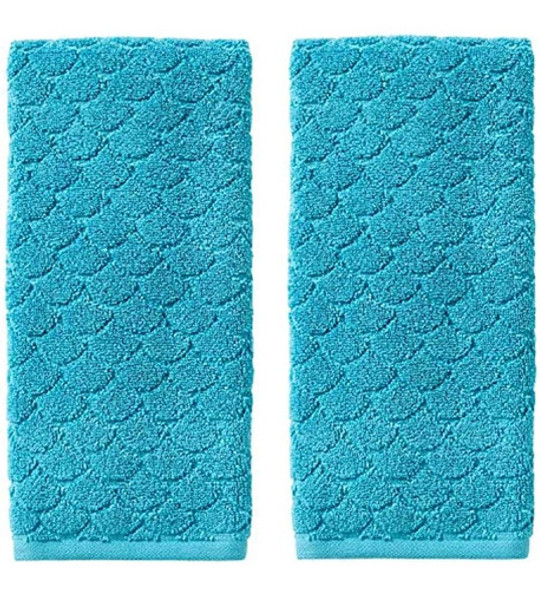 Skl Home By Saturday Knight Ltd. Toalla De Mano Con Escamas 0