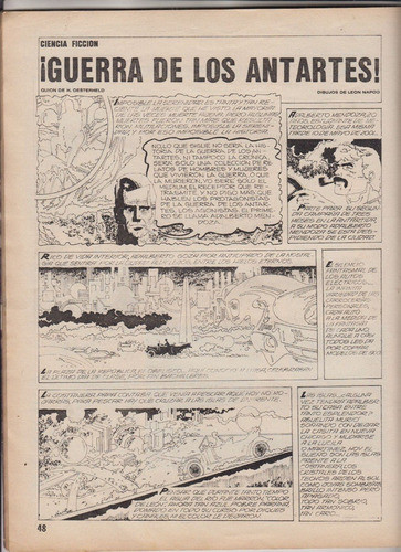 1970 Comic Guerra De Los Antartes Oesterheld Revista 2001 22 0