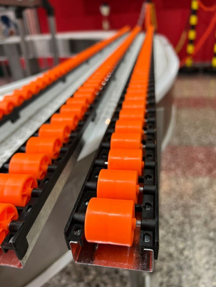 Transportador A Rodillos  Mini-roller Tracks $ 2mts 1 Transportador A Rodillos  Mini-roller Tracks $ 2mts 1