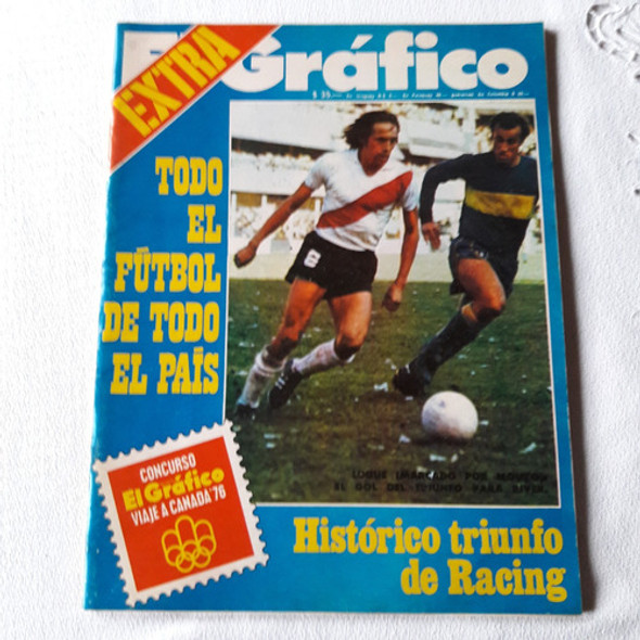 Revista El Grafico Nº 2920 Septiembre 1975 Luque River Boca 0