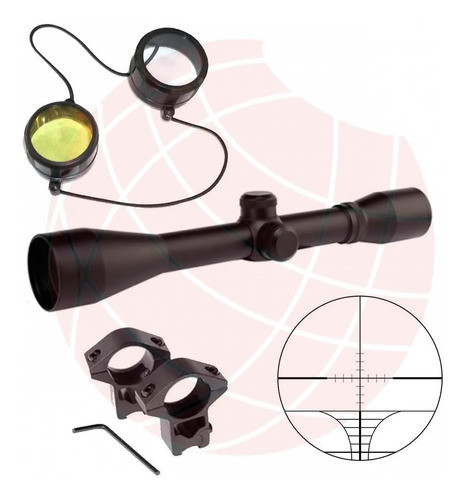 Mira Cannon Telescopica Nt4x32 Reticulo 4 Y Montajes Incl. 1