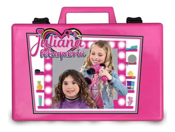 Valija Juliana Peluqueria Grande Con Secador Y Accesorios 0