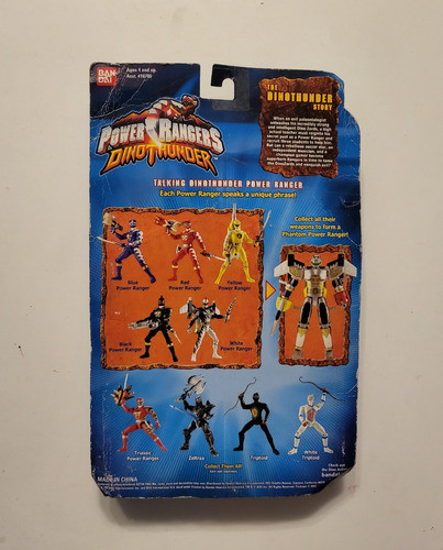 Power Ranger Black Talking Thunder Con Accesorios - Bandai 1