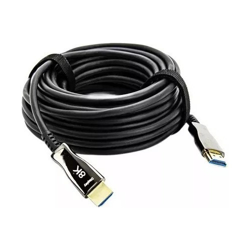 Cabo Hdmi Fibra Óptica 2.1 60hz 3d 48gbps 100 Metros 8k 1
